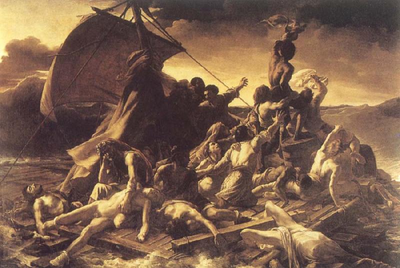 Theodore Gericault The Raft of the Medusa Norge oil painting art